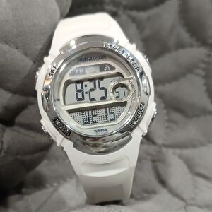 White Digital Women's Watch